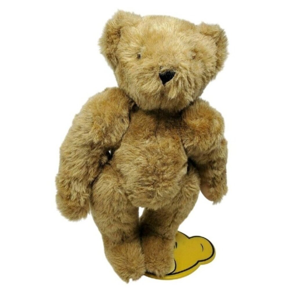 Vintage Vermont Teddy Bear Jointed Loverboy Bear LOVE Tattoo Light‎ Brown Plush